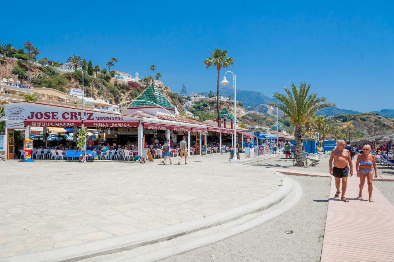 Burriana Playa Ibnsadi Nerja Daire Dış mekan fotoğraf